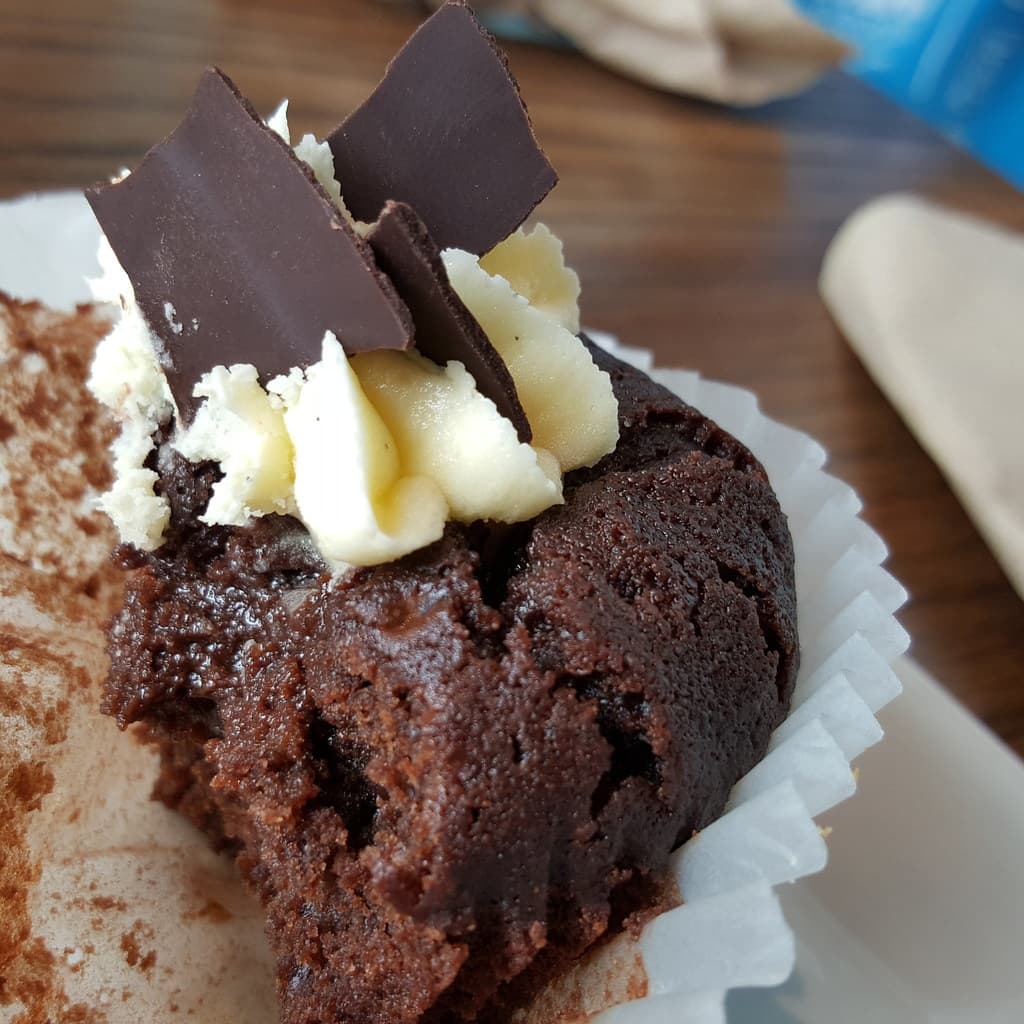 Chocolate Fudge Protein Muffins